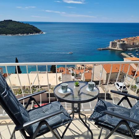 Panoramic Sea And Old Town View Dubrovnik Leilighet Eksteriør bilde